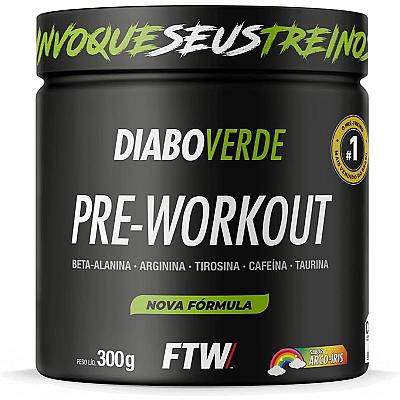 Imagem do produto FTW Pré-Treino Diabo Verde em Pó com Cafeína Pote...