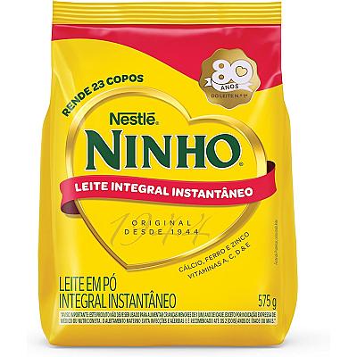 Imagem do produto Leite em Pó Ninho Integral Instantâneo Sachê 575g