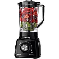 Imagem do produto MONDIAL Liquidificador L-99 FB Turbo Power, Preto,...