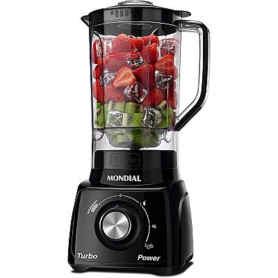 Imagem do produto MONDIAL Liquidificador L-99 FB Turbo Power, Preto,...