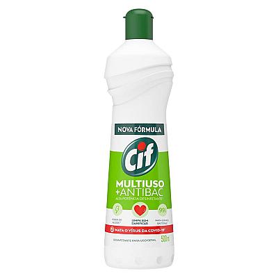 Imagem do produto Limpador Cif Multiuso +Antibac Squeeze 500ml, Cif