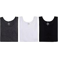 Imagem do produto Kit Com 3 Regatas Masculinas, Básicas Slim