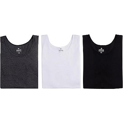 Imagem do produto Kit Com 3 Regatas Masculinas, Básicas Slim