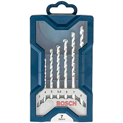 Imagem do produto Bosch Jogo de brocas para alvenaria Mini X-Line 3-...