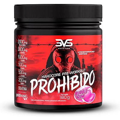 Imagem do produto 3VS Nutrition Pré Treino Prohibido 180g Sabor Chic...
