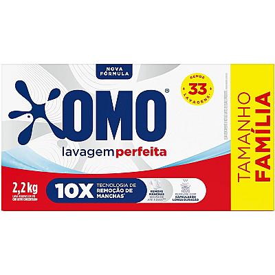 Imagem do produto Omo Sabão em Pó Lavagem Perfeita de 2,2kg