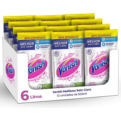 Imagem do produto Vanish Tira Manchas Liquido para roupas brancas em...