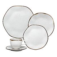 Imagem do produto Aparelho de Jantar e Chá Ryo Maresia 20 Peças Bran...