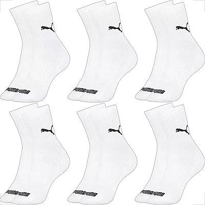 Imagem do produto Kit 6 Pares Meias Puma Cano Médio Masculino Adulto...