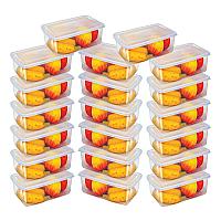 Imagem do produto Kit 20 Potes 500 Ml Transparente Marmita Fitness B...