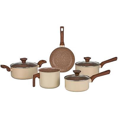 Imagem do produto Mimo Style Jogo de 5 Panelas Alumínio Indução Prat...