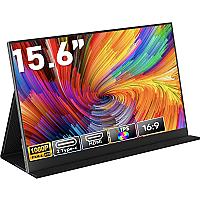 Imagem do produto Armazém Brasil, Monitor Portatil 15,6'', FHD 1080P