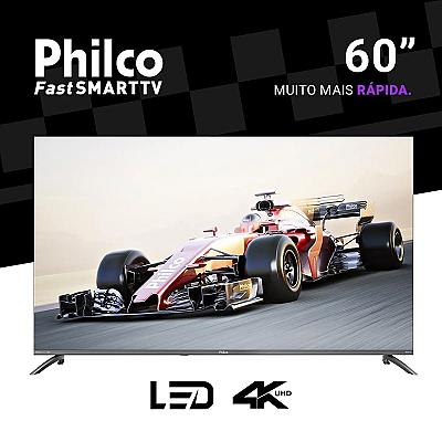 Imagem do produto Smart TV 60" Philco QLED Roku Dolby Audio P60CRA