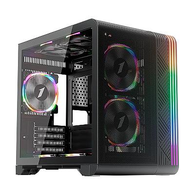 Imagem do produto Gabinete Gamer 1STPLAYER VT5, Mid Tower, ATX, Late...
