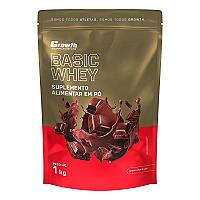 Imagem do produto Basic Whey 1kg Growth Supplements - Chocolate