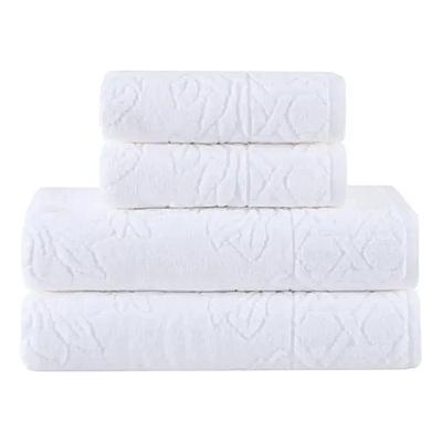 Imagem do produto Jogo De Toalhas Banho Village Com 4 Peças Branco B...