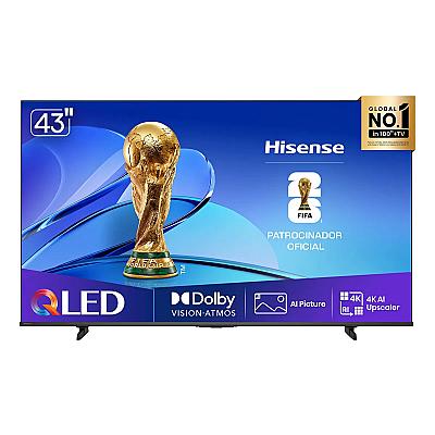 Imagem do produto Hisense Smart TV UHD 4K QLED 43 Polegadas 43Q6QV c...