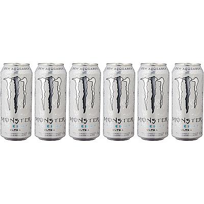 Imagem do produto Pack de Monster Ultra 473ml - Unidade 6 unidades