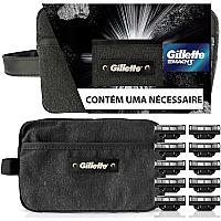 Imagem do produto Kit Gillette Mach3 10 cargas + Necessaire, Higiene...