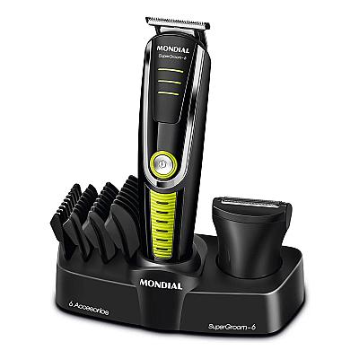 Imagem do produto Aparador de Pelos Super Groom 06, Mondial 6W BG-04