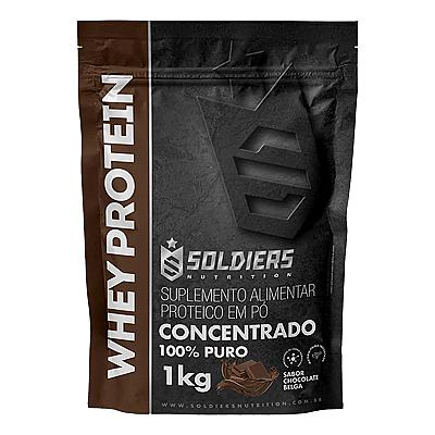 Imagem do produto Whey Protein Concentrado de 1kg Sabor Chocolate Be...