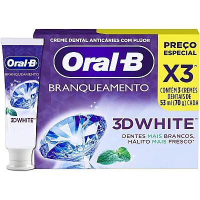 Imagem do produto Oral-B Pasta de Dente 3D White Brilliant Fresh, 3...
