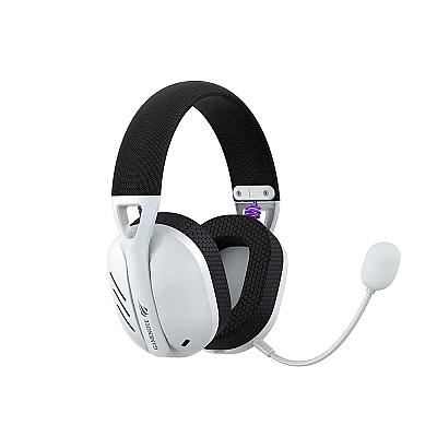 Imagem do produto Headset Gamer Sem Fio Havit Fuxi H3 Preto e Branco...