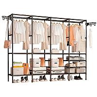 Imagem do produto Guarda Roupa Dobravel Closet Aberto Organizador De...