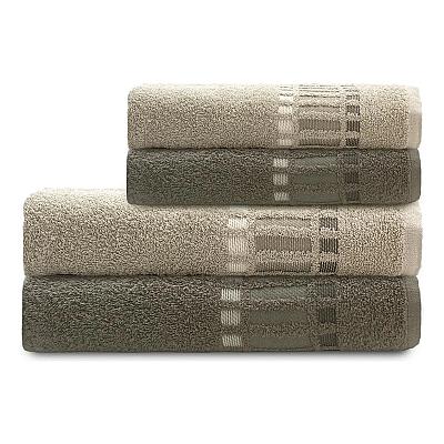 Imagem do produto Jogo De Banho E Rosto Bossa Select 4 Algodão Cames...