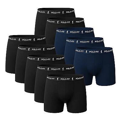 Imagem do produto Kit 10 Cuecas Boxer Box Masculina Algodão Atacado...