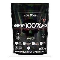 Imagem do produto Whey 100% Hd Refil Black Skull - 900g (wpc, Wpi E...
