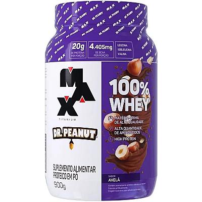 Imagem do produto 100% Whey Max Titanium x Dr. Peanut (900g) - Sabor...