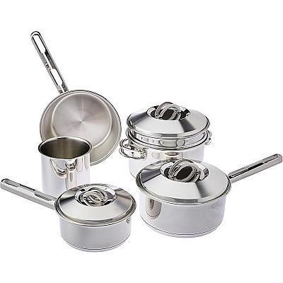 Imagem do produto Jogo de Panelas de Aço Inox 6 peças Solar Tramonti...