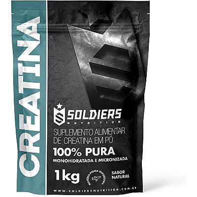 Imagem do produto Creatina Soldiers Nutrition Monohidratada 1Kg 100%...