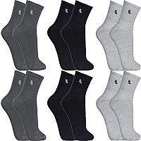 Imagem do produto Kit 6 Pares Meias Lupo, Cano Médio Alto Academia -...