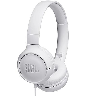 Imagem do produto Fone de Ouvido JBLT500WHT JBL Tune, 3.5mm, Branco