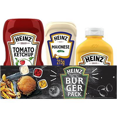 Imagem do produto Heinz Pack Hamburguer Ketchup 397G + Maionese de 2...