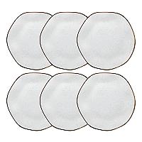 Imagem do produto Jogo De 6 Pratos Rasos 27,5cm Oxford Ryo Maresia C...