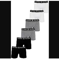 Imagem do produto Kit 6 Cuecas Masculinas Boxer Algodão Sem Costura...