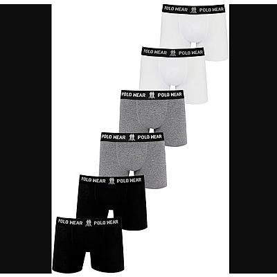 Imagem do produto Kit 6 Cuecas Masculinas Boxer Algodão Sem Costura...