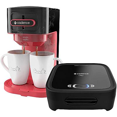 Imagem do produto Cadence Kit Click Cadence - Sanduicheira e Cafetei...