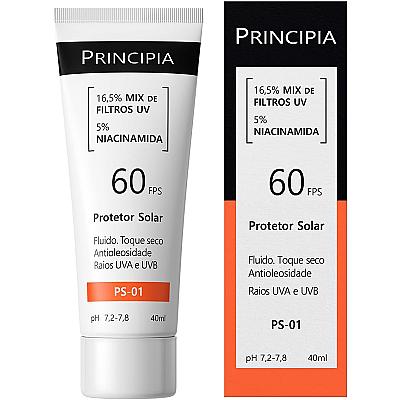 Imagem do produto Protetor Solar Facial Principia FPS 60, 16,5% Mix...