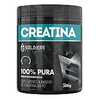 Imagem do produto Creatina Monohidratada Pote 300g Soldiers Nutritio...