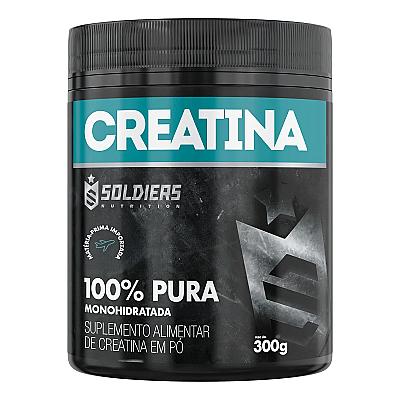Imagem do produto Creatina Monohidratada Pote 300g Soldiers Nutritio...