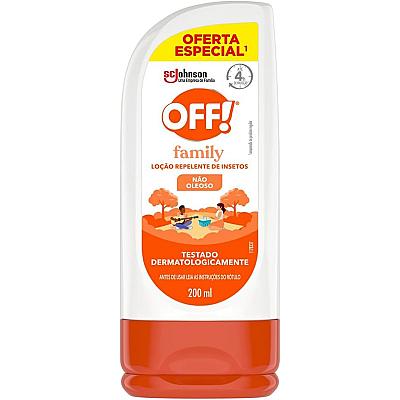 Imagem do produto OFF! 200ml Family Loção Repelente de Mosquitos e I...