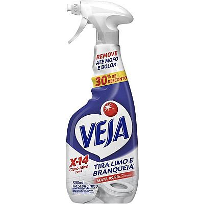 Imagem do produto Spray Tira Limo Veja Banheiro X14 500ml - Oferta