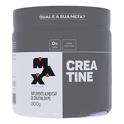 Imagem do produto Creatina 300 Gr - Max Titanium Sabor - Sem Sabor