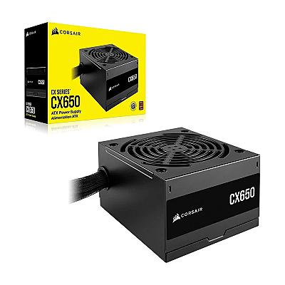 Imagem do produto Fonte Corsair CX Series CX650, 650W, 80 Plus Bronz...