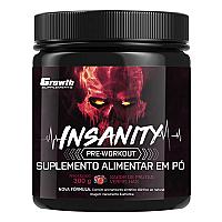 Imagem do produto Pré-treino Insanity 300g Growth Supplements - Frut...