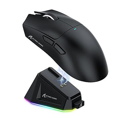 Imagem do produto Mouse Gamer Sem Fio Attack Shark X11, 22000 Dpi, 5...
